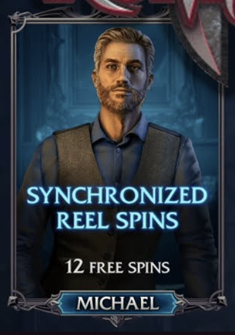 Michael, Immortal Romance 2 Free Spins character
