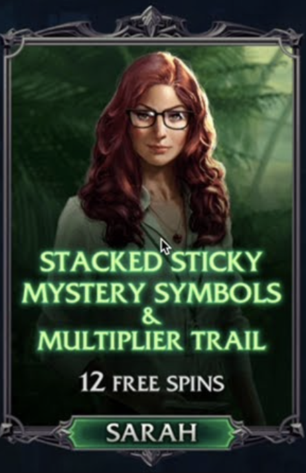 Sarah, Immortal Romance 2 Free Spins character